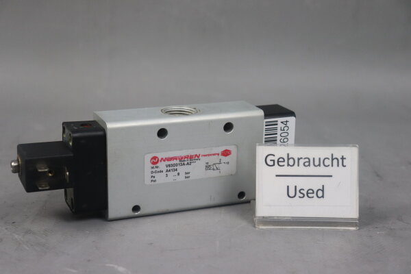 Norgren V63D313A-A2*** Wegeventil A4134 3...8bar Used