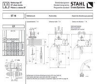 STAHL ST 2010-8/2 1/1 Elektrokettenzug ST2010-8/2 1/1 1000kg 5m 50Hz Unused