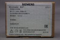 Siemens 6SE6400-0BP00-0AA1 Basic Operator Panel E-Version: A03/1.00 Unused OVP