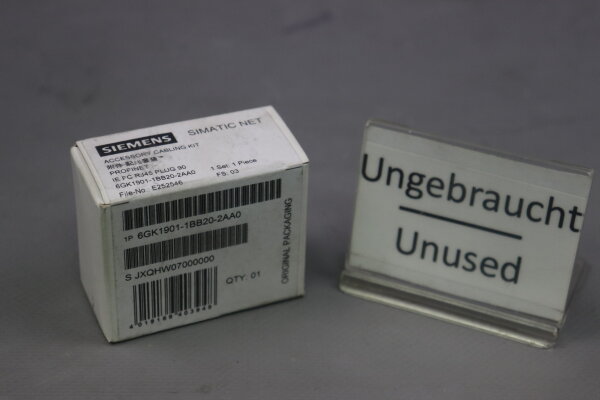 Siemens 6GK1901-1BB20-2AA0 Steckverbinder RJ45 Plug 90 FS:03 Sealed