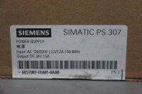 SIEMENS Simatic PS 307 Power Supply 6ES7 307-1EA01-0AA0 6ES7307-1EA01-0AA0 Sealed