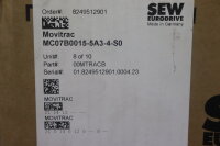 SEW Movitrac MC07B0015-5A3-4-S0 Frequenzumrichter 1,5KW...