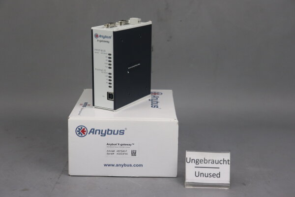 HMS Anybus AB7646-F GateWay f&uuml;r PLC-Systeme 24VDC 400mA Unused OVP