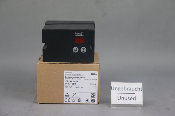 KromSchr&ouml;der IFD 258-10/1W Automatic Burner Control 230VAC 50/60Hz Unused OVP