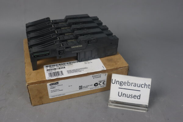 SIEMENS 6ES7 193-4CA50-0AA0 Terminal Module (5 St&uuml;ck) E01 Unused OVP