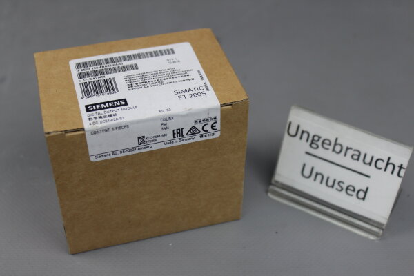 Siemens 6ES7132-4BD32-0AA0 Digital Output Module FS:03 (5 Pieces) Sealed