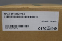 Moxa NPort 5110/EU V2.0 Serial Device Server 12-48 VDC...