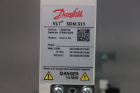 Danfoss VLT SDM 511 MSD510SDM511SAF1C02A5D6E20FXXPNSXXTXXXXX Inverter 132N9190 Used