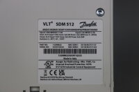 Danfoss VLT SDM 512 132N8822 Inverter MSD510SDM512DAF1C005AD6E20FE2PNSXXTXXXXX Used