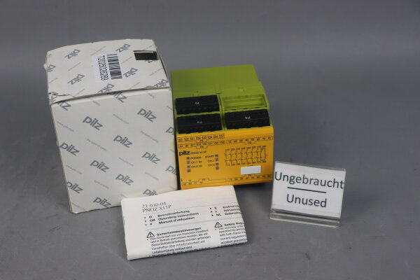 Pilz PNOZ X11P 24VAC 24VDC 7n/o 1n/c 2so Safety switching device 777080 Unused OVP