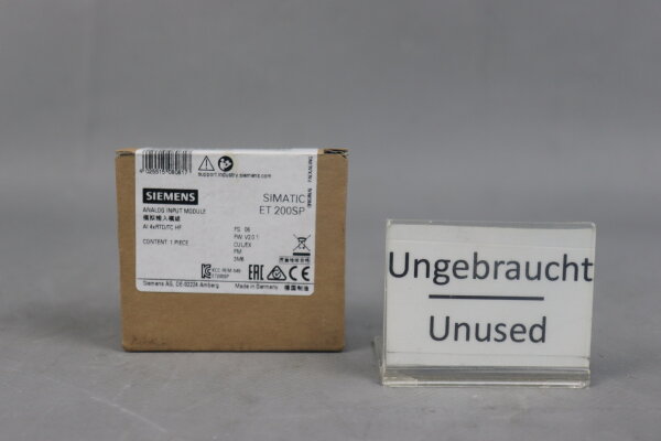 Siemens 6ES7 134-6JD00-0CA1 Analog Input Module 6ES7134-6JD00-0CA1 FS:06 Sealed