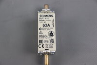 Siemens 3NA3 822 Sicherungseinsatz (3 St&uuml;ck) NH 000 63A gG 500V Unused OVP