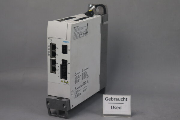 FESTO CMMT-AS-C5-11A-P3-PN-S1 Servoantriebsregler Rev.09 5340818 Used