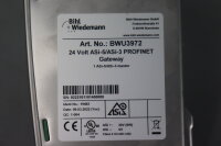 Bihl+Wiedemann BWU3972 24 Volt ASi-5/ASi-3 PROFINET-Gateway 19482 9W 30V Used