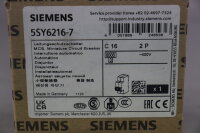 Siemens 5SY6216-7 Leistungsschutzschalter MCB C16 400V...
