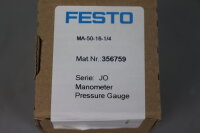 FESTO LFR-1/4-D-MIDI-A Filter-Regelventil 186484 MA-50-16-1/4 Unused OVP