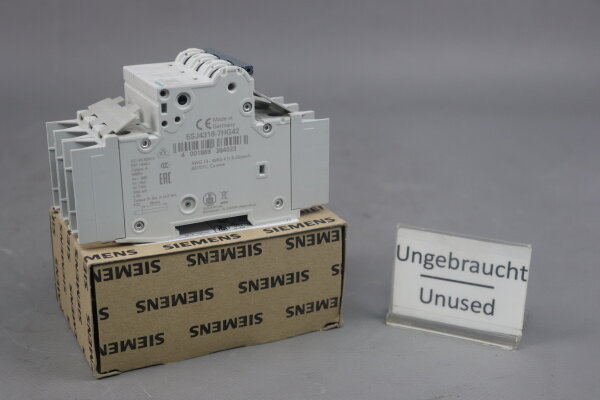 Siemens 5SJ4316-7HG42 Leistungsschutzschalter 16A 480Y/277V Unused OVP