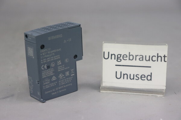 Siemens 6ES7193-6AR00-0AA0 FS:10 BusAdapter BA 2xRJ45 Unused