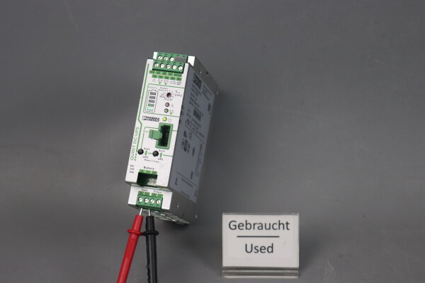 Ph&ouml;nix Contact QUINT-UPS/24DC/24DC/10 Netzteil 2320225 24V 14A V/C Used