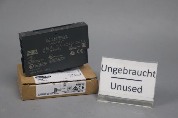 Siemens 6ES7 138-4CA01-0AA0 Power Module FS:03 Unused OVP