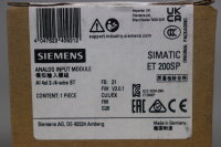 Siemens 6ES7 134-6GD01-0BA1 Analog Input Module FS:21 Unused OVP