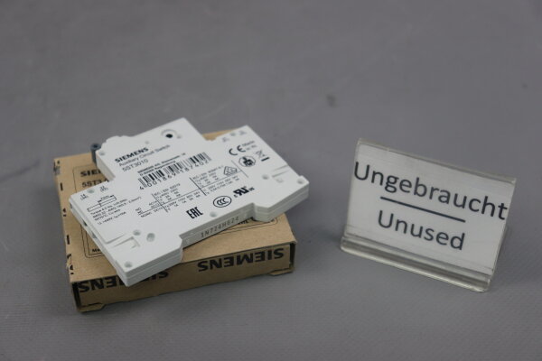 Siemens 5ST3010 Hilfsstromschalter 1S+1&Ouml; 1NO+1NC Unused OVP