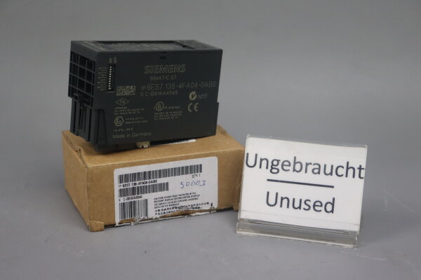 Siemens 6ES7 138-4FA04-0AB0 Digital Input Module FS:01 Unused OVP
