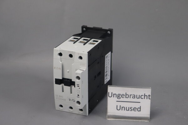 Eaton Moeller DILM40 (RDC24) Leistungssch&uuml;tz 277780 24-27VDC 18.5 kW XTCE040D Unused
