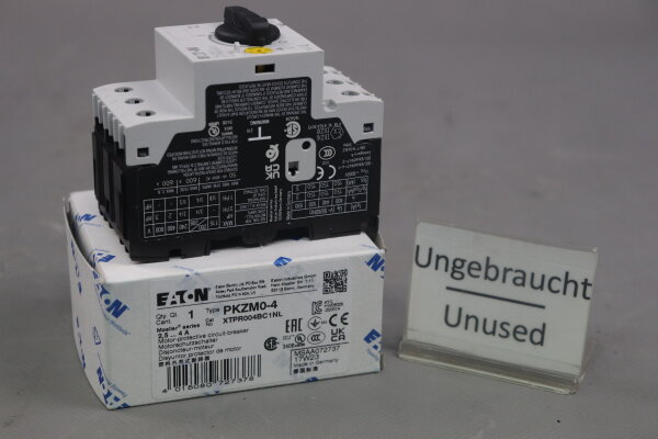 Eaton PKZM0-4 Motorschutzschalter 072737 2,5-4A 6000V Unused OVP