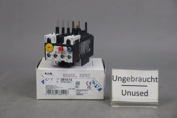 Eaton Moeller ZB12-4 Motorschutzrelais 278438 XTOB004BC1 Unused OVP