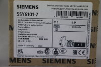 Siemens 5SY6101-7 C1 Leistungsschutzschalter 230/400V...