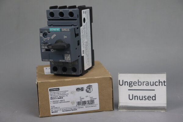 Siemens SIRIUS 3RV2021-4BA10 Circuit-breaker 13-20A E03 Unused OVP