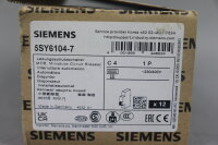 Siemens 12x 5SY6104-7 Leitungsschutzschalter C4 230/400V Unused OVP