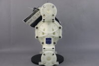 Verderair VA25PP-PPTFTFFE00 Druckluftmembranpumpe 850.3100 1&quot; 8,6bar Unused