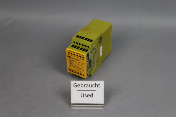 Pilz PNOZ 16S 24VAC 24VDC 2n/c 2so Sicherheitsschaltger&auml;t 774070 used