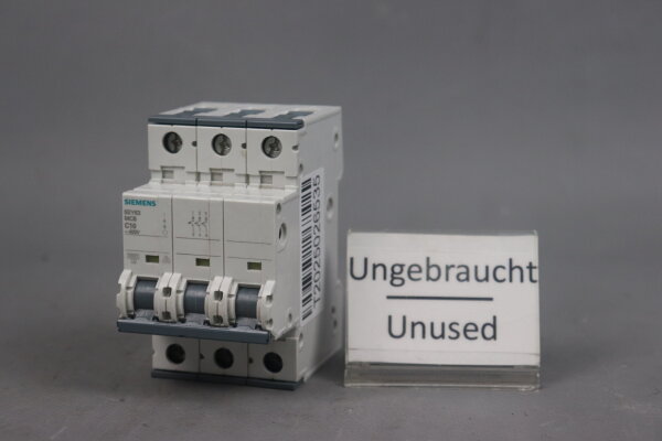 Siemens 5SY6310-7 Leistungsschutzschalter MCB C10 Unused