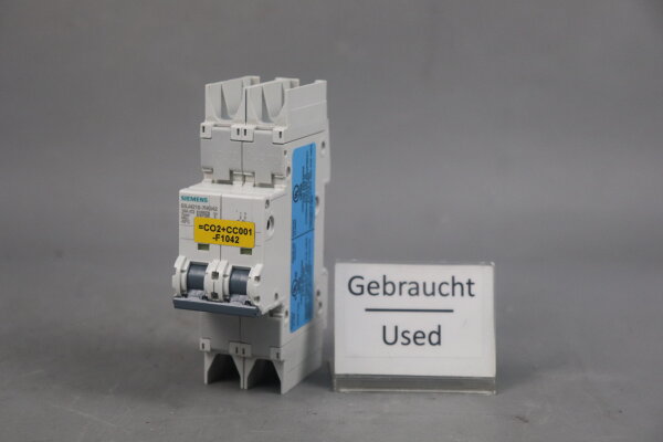 Siemens 5SJ4210-7HG42 Leistungsschutzschalter 10A 400V Used