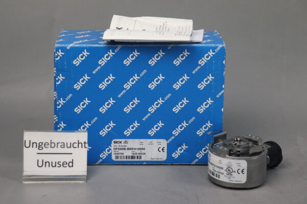 SICK DFS60B-BBPA10000 Inkrementaler Drehgeber 1036765 4,5-32VDC KL.:2 Unused OVP
