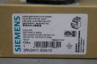 Siemens 3RV2411-0GA10 Leistungsschalter 0,45-0,63A E:02 Unused OVP