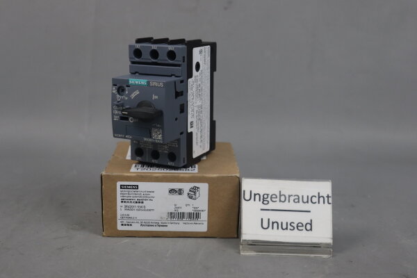 Siemens 3RV2011-1EA10 Leistungsschalter 2,8-4,0A E:03 Unused OVP