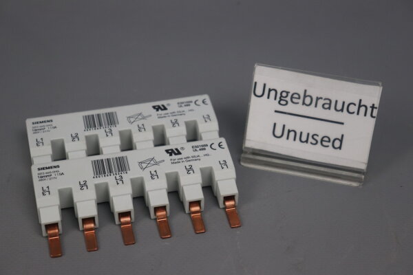 Siemens 5ST3 665-0HG Sammelschiene UL 489 115A 277V (2 St&uuml;ck) Unused