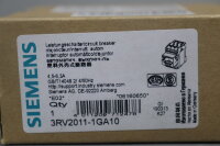 Siemens 3RV2011-1GA10 Leistungsschalter 4,5-6,3A E:02...