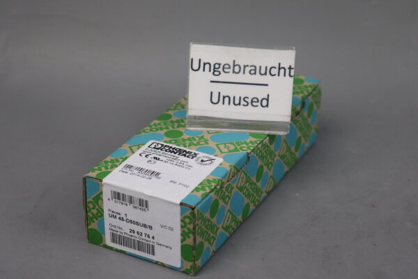 Phoenix Contact UM 45-D50SUB/B &Uuml;bergabemodul V/C:02 2962764 Sealed