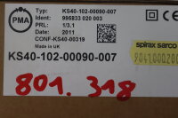 PMA KS40-102-00090-007 Temperaturregler 90-250VAC 48-62Hz 7,3VA Unused OVP