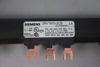 Siemens 3RV1915-3CB 3 Phasen Sammelschiene 63A 690V (2 St&uuml;ck) Unused