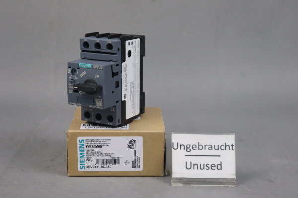 Siemens 3RV2411-0DA10 Leistungsschalter 0,22-0,32A E:02 Unused OVP