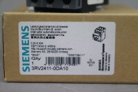 Siemens 3RV2411-0DA10 Leistungsschalter 0,22-0,32A E:02 Unused OVP