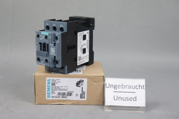 Siemens 3RT2025-1BB40 Sch&uuml;tz 17A E:03 Unused OVP