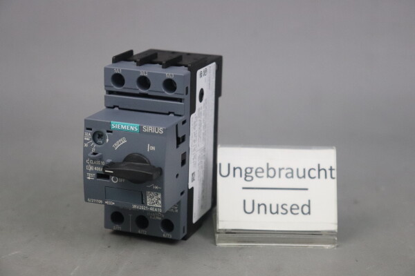 Siemens 3RV2021-4EA10 Leistungsschalter 32A E:03 Unused