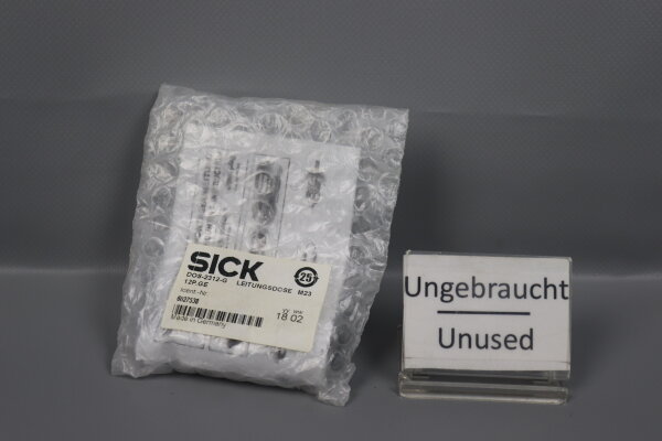 Sick DOS-2312-G Leitungsdose M23122P.GE 6027538 Unused OVP